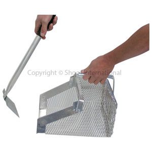 Dung Scoop+Rake Aluminium