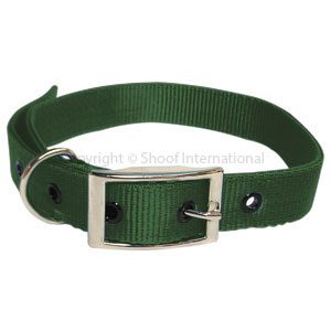 Goat Collar Nylon Buck Green
