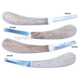 Hoof Knife Shoof Single Edge Right