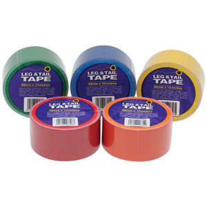 Leg & Tail Tape 10m Red