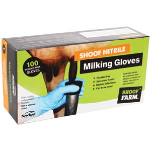 Milking Gloves Shoof Nitrile XXLG/100