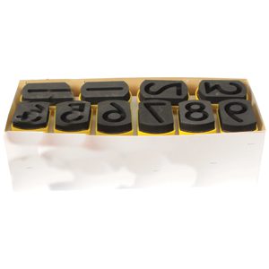 Brandabull 0-9 Digits only Set 4in