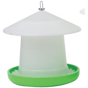 Poultry Feeder Crown Susp 8kg w Cover