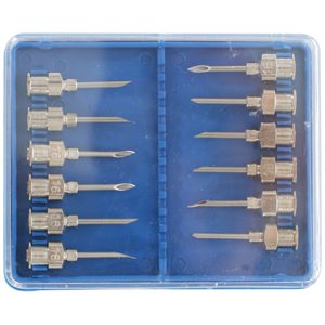 Needles Stainless Steel 18g x 1/2in 12pk