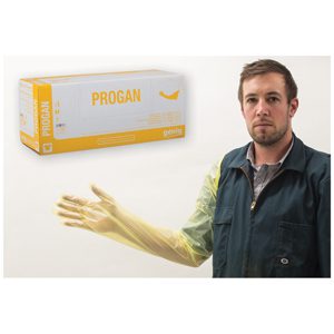 Gloves Exam Genia Progan (Yel) Med 100pk