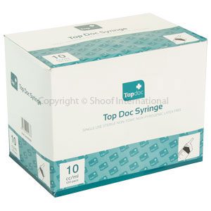 Syringe Topdoc 10ml 100pkX
