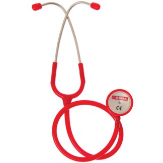 Stethoscope Dual Head Red
