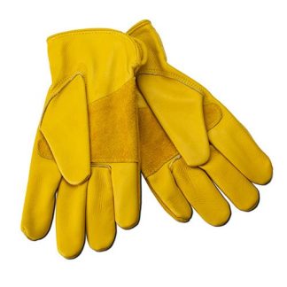 Premium Leather Gloves - Palm & Back - Small