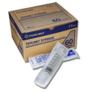 Terumo Disposable Syringe 60ml Catheter Tip - Single Buy