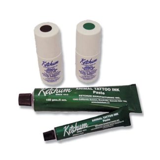 Ketchum Tattoo Ink Green Paste (Tube) 140g