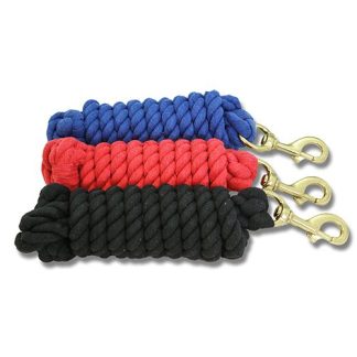 Cotton Lead Rope - Black