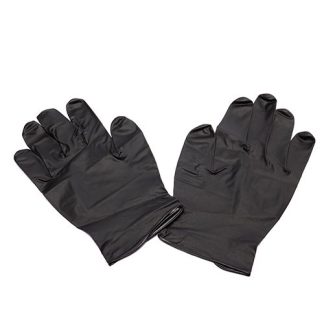 Black Nitrile Gloves - X Large