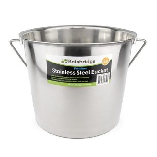 Stainless Steel Bucket - 13.5 Litre