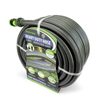 Agricultural Garden Hose with Fittings - 18mm x 30m