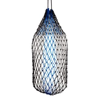 Hay Net Slow Feeder - 100cm - 5cm - Black/Blue