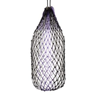 Hay Net Slow Feeder - 100cm - 5cm - Black/Purple