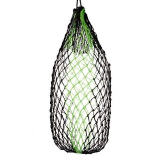 Hay Net Slow Feeder - 106CM - 3.6CM - Black/Green