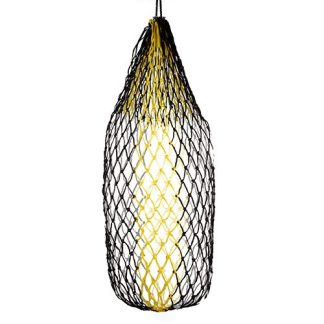 Hay Net Slow Feeder - 106CM - 3.6CM - Black/Yellow