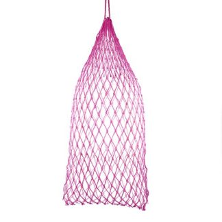 Hay Net Slow Feeder - 106cm - 5cm - Pink