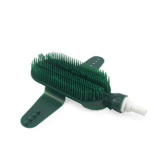 Washer Groomer Curry Comb - Green
