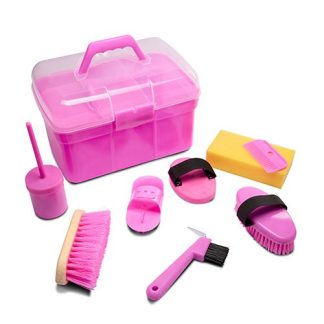 Filled Grooming Kit For Kids - Pink