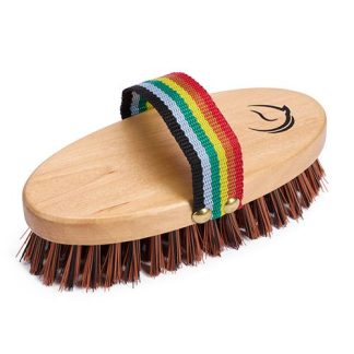 Hard Bristle Brush with Strap
