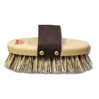 Grip-Fit Medium Stiff  Brown Fibre Brush