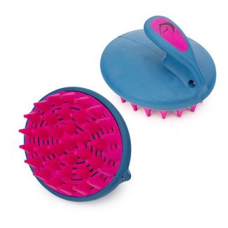 Palm Curry Comb - Pink/Blue