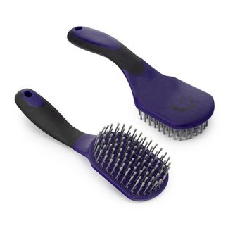 Mane & Tail Brush - Purple/Black