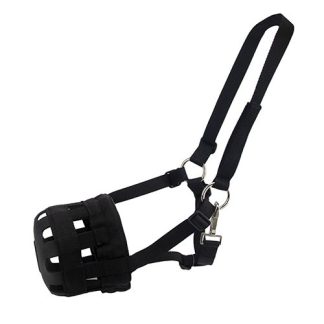 Grazing Muzzle Black - Large
