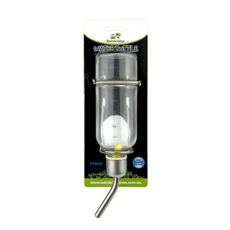 Glass Water Bottle Small Animal - 175ml