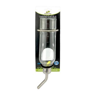 Glass Water Bottle Small Animal - 350ml