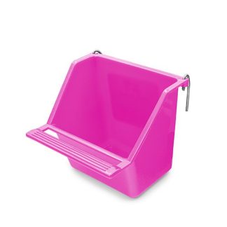 Coop Cups Plastic with Perch - Medium 9cm Pink