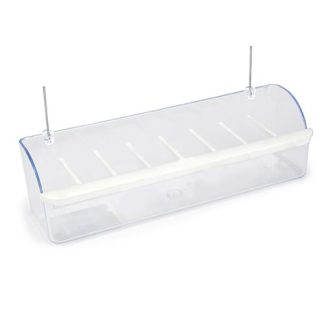 Plastic Bird Feeder with Dividers 22cm
