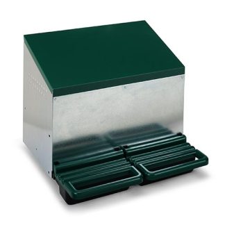 Nesting Box Metal & Plastic - Outside - Double Hole