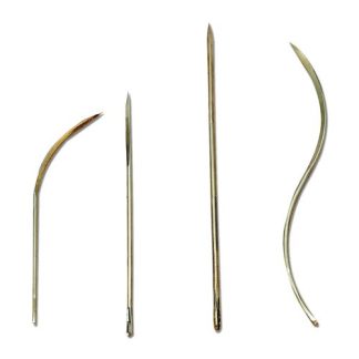 Surgical Needles Straight - 102mm (6 pack)