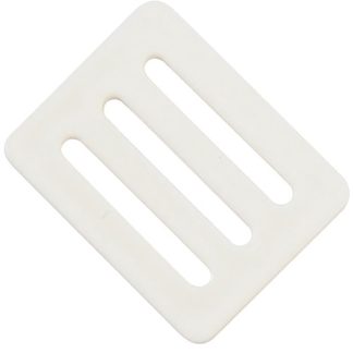 TaraBuckle 40mm Flat Nylon (white) each
